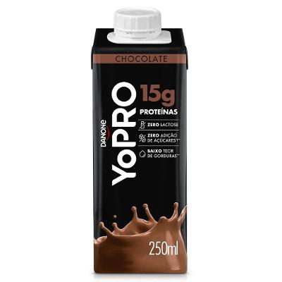 YoPRO Bebida Láctea UHT Sabor Chocolate 15g de proteínas 250ml