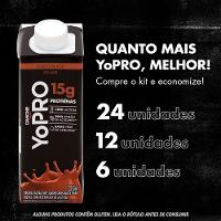 YoPRO Bebida Láctea UHT Sabor Chocolate 15g de proteínas 250ml - 7