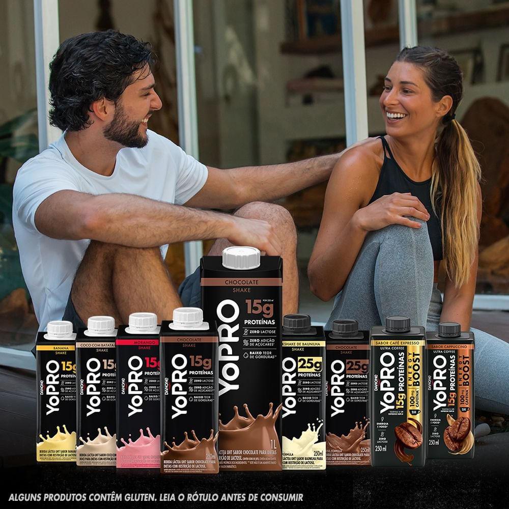 Yopro Bebida Láctea Banana 15g de Proteínas 250ml - 5