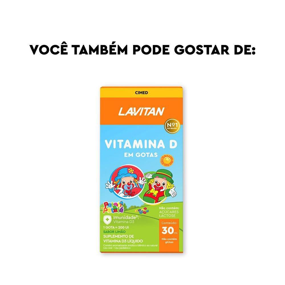 Vitamina Infantil Mastigável Tutti-Frutti Lavitan Patati Patatá com 60 Comprimidos - 6