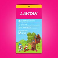 Vitamina Infantil Mastigável Tutti-Frutti Lavitan Patati Patatá com 60 Comprimidos