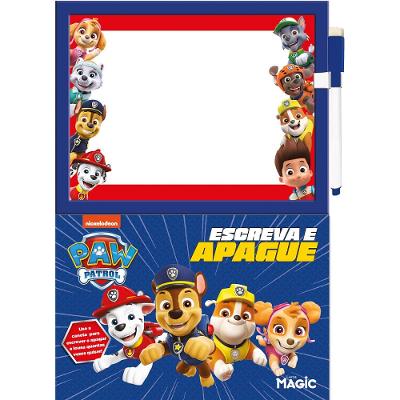 Brinquedo Lousa Mágica Magic Kids Patrulha Canina Escreva e Apague