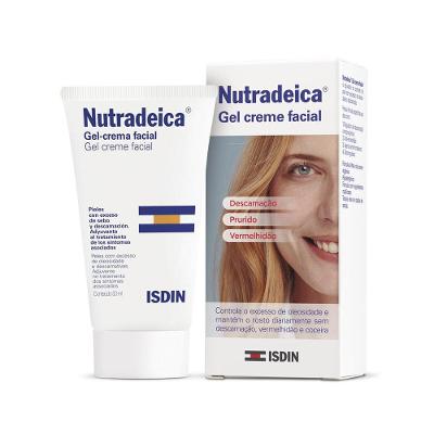 Gel Creme Facial para Pele Descamativa ISDIN Nutradeica-50ml