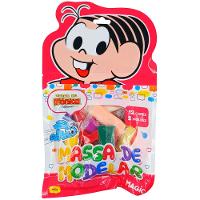 Massa de Modelar Turma da Mônica Com 12 Cores e 2 Moldes - 1