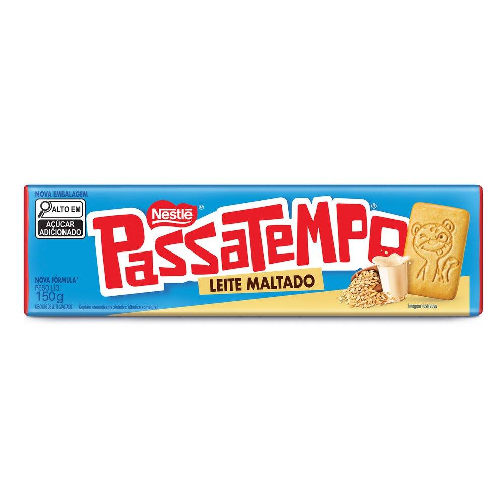 Biscoito Nestlé Passatempo Leite Maltado 150g - 2