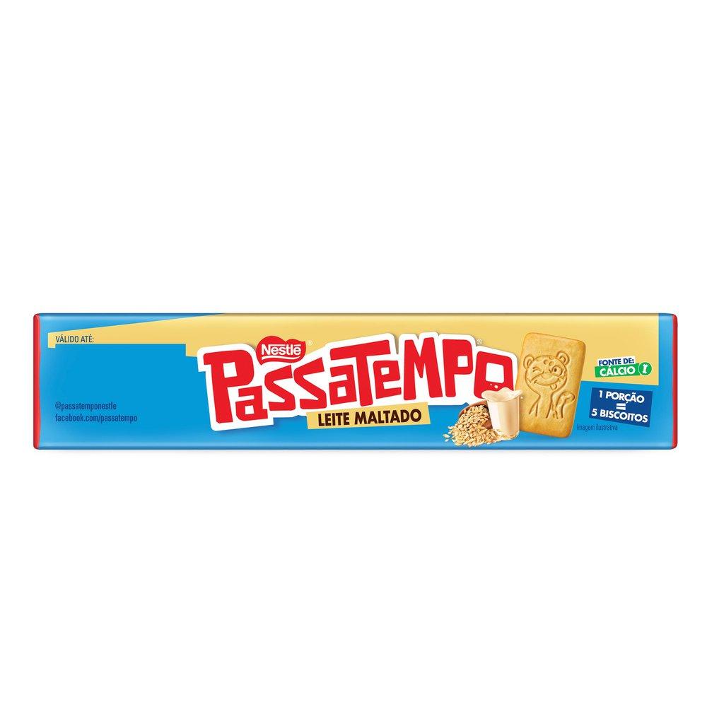 Biscoito Nestlé Passatempo Leite Maltado 150g - 4