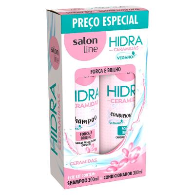 Kit Shampoo+Condicionador Salon Line Hidra Ceramidas