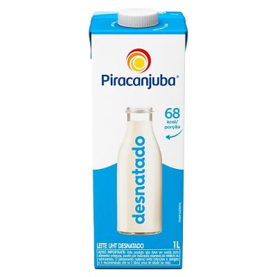Leite Piracanjuba Desnatado UHT 1 L