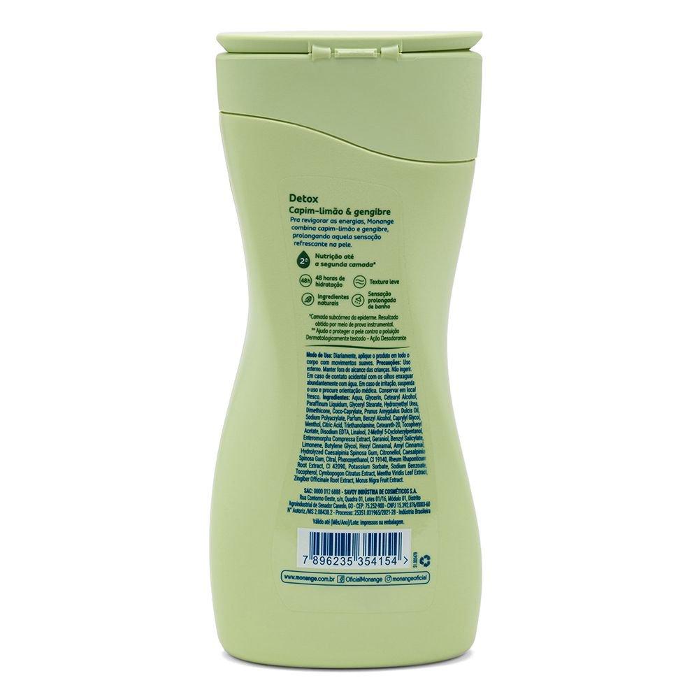 Loção Hidratante Monange Detox 200ml - 5