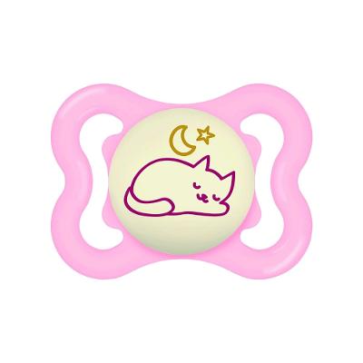 Chupeta Mam Supreme Night 0-6 Meses Rosa