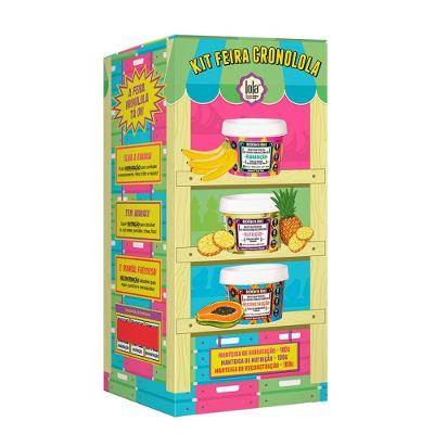 Máscara Capilar Lola Bemdita Ghee Feira Cronolola 3 Unidades Com 100g