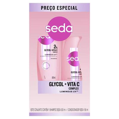 Seda Luminous UV Shampoo 300ml + Condicionador 190ml