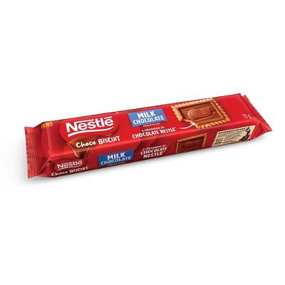 Biscoito Chocobiscuit Nestlé Chocolate Ao Leite 78g