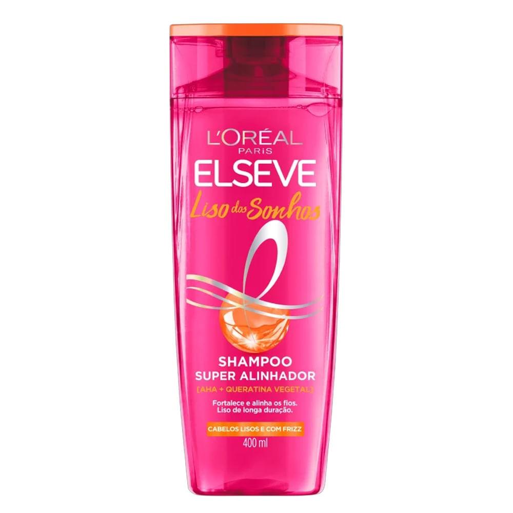 Shampoo Elseve Liso dos Sonhos Super Alinhador 400ml - 1