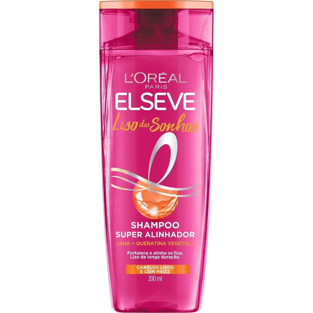 Shampoo Elseve Liso dos Sonhos Super Alinhador 200ml - 1
