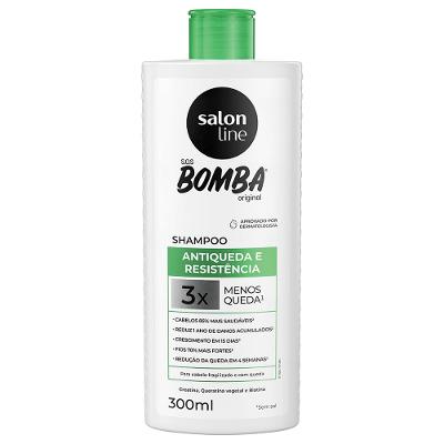 Kit Shampoo Salon Line SOS Bomba Antiqueda 300ml + Condicionador 200ml