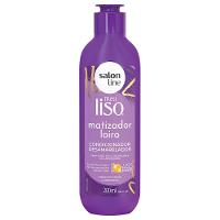 Kit Shampoo Salon Line Meu liso Matizador Loiro Desamarelador 300ml + Condicionador 200ml - 4