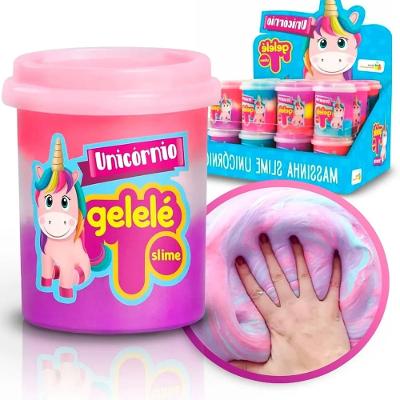 Massinha Slime Gelelé Unicórnio 152g Sortido