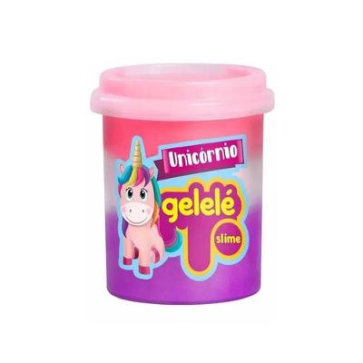 Massinha Slime Gelelé Unicórnio 152g Sortido