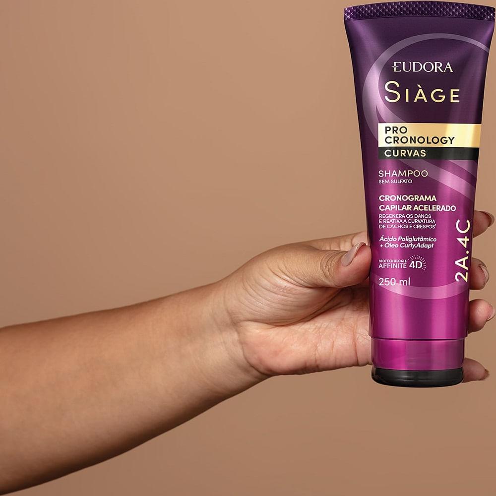 Shampoo Siàge Pro Cronology Curvas 250ml - 4