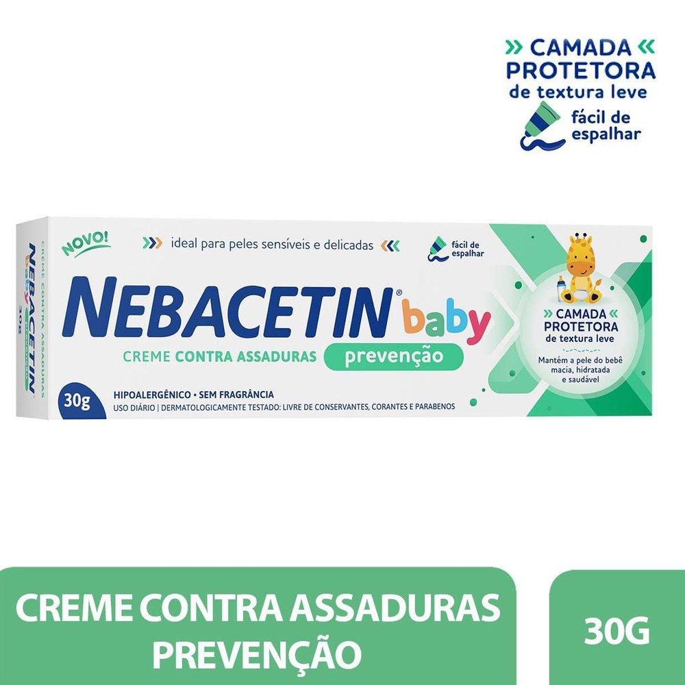 Creme para Assadura Nebacetin Baby Prevenção 30g - 2