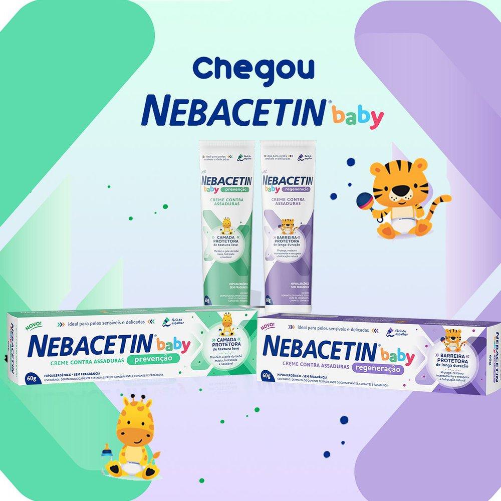 Creme para Assadura Nebacetin Baby Prevenção 30g - 4