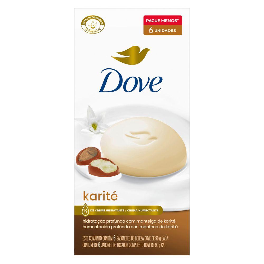 Sabonete em Barra Dove Karite e Baunilha 6 unidades - 3