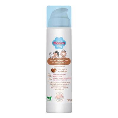 Creme Preventivo de Assaduras Turma da Mônica Baby Amêndoas 50g