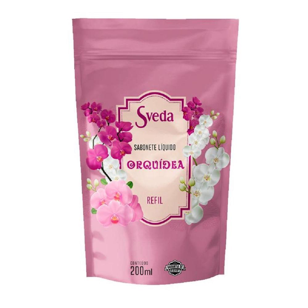 Refil Sabonete Líquido Sveda Orquídea 200ml - 1