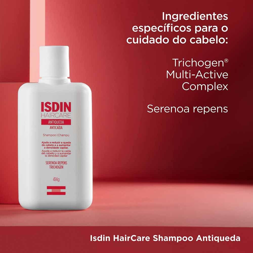 Shampoo Antiqueda Isdin Hair Care 414g - 4
