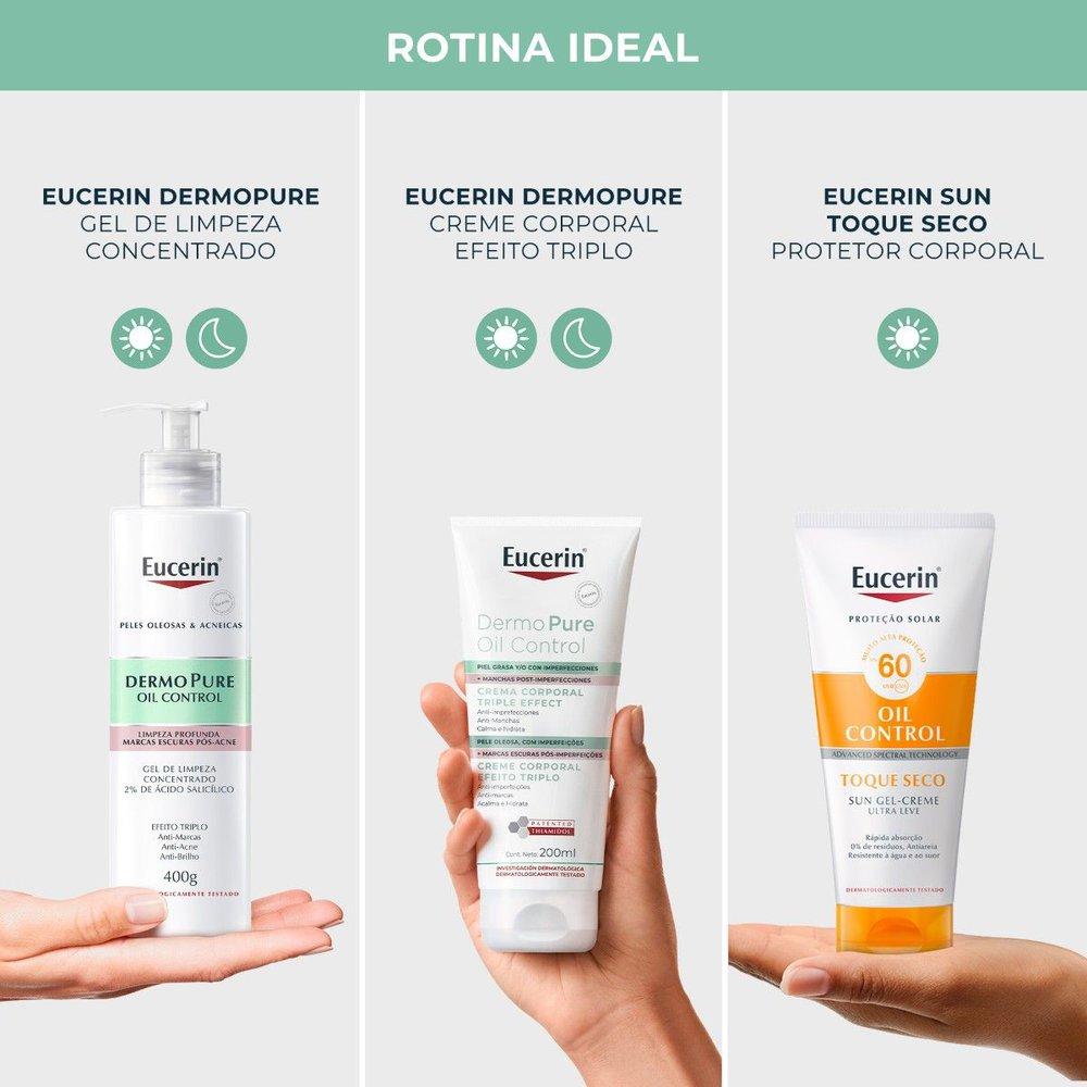Creme Corporal Dermo Pure Antiacne Efeito Triplo Eucerin 200ml - 8