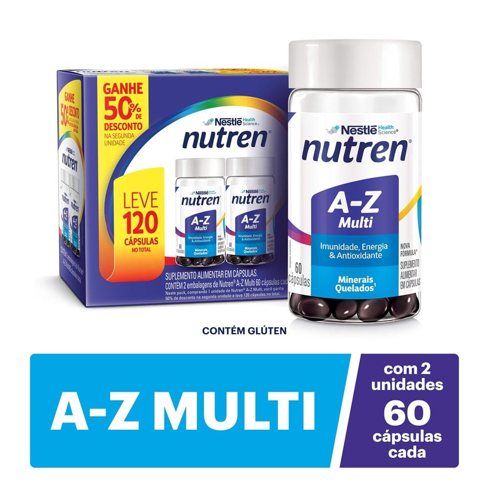 Suplemento Alimentar Nutren A-z Multivitamínico 120 Cápsulas - 1
