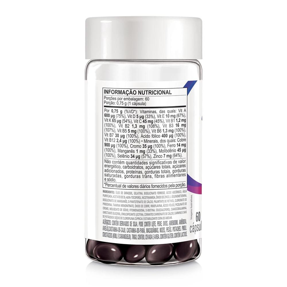 Suplemento Alimentar Nutren A-z Multivitamínico 120 Cápsulas - 10