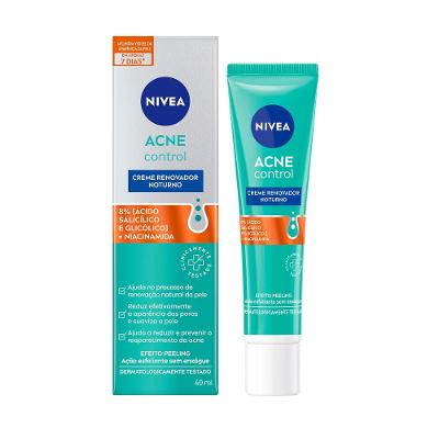 Creme Facial Renovador Nivea Acne Control Noturno 40ml