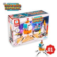 Blocos de Montar Polibrinq Missão Espacial Sortido - 1