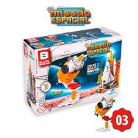 Blocos de Montar Polibrinq Missão Espacial Sortido - 3