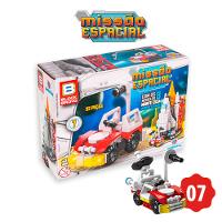 Blocos de Montar Polibrinq Missão Espacial Sortido - 7