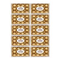 Kit Com 10 Bombom Ferrero Rocher 12 Unidades - 1