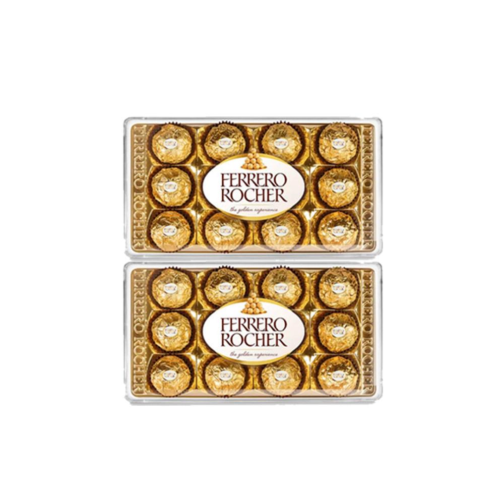 Kit Com 2 Bombom Ferrero Rocher 12 Unidades - 1
