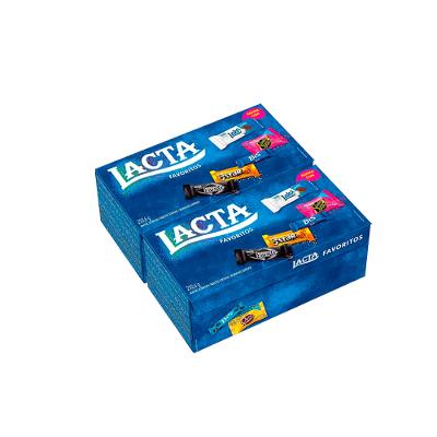 Kit 2 Caixa de Bombom Lacta Favoritos 250,6g Cada