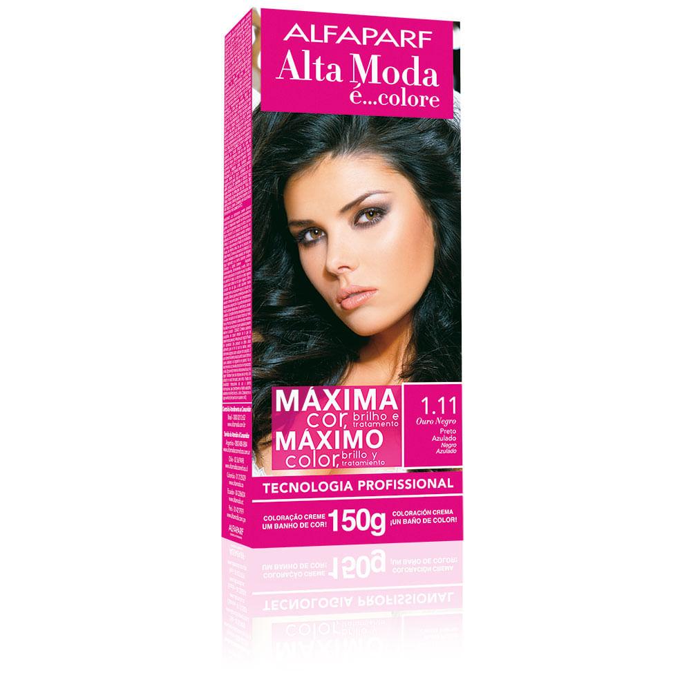 Tintura Alta Moda 1.1 Preto Azulado - 1