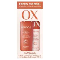 Shampoo Ox Longos 375ml + Condicionador 170ml - 1