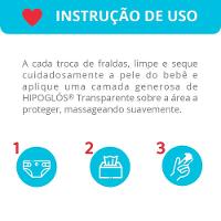 Creme Preventivo de Assaduras Hipoglós Transparente 120g - 6