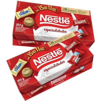 Kit 2 Chocolate Nestlé Especialidades 251g cada