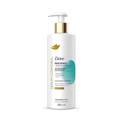Sérum Hidratante Corporal Dove Sem Perfume Pantenol + Dermo Reparador 380ml