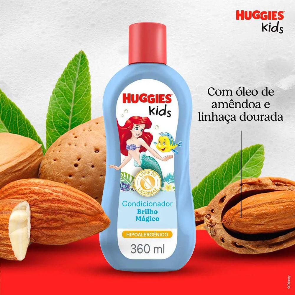 Condicionador Infantil Huggies Kids Brilho Mágico 360ml - 3