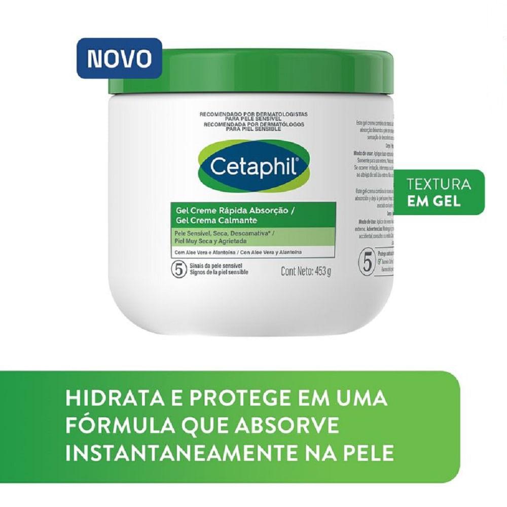 Cetaphil Gel Creme Hidratante Rápida Absorção 453g - 2