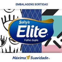Lenço De Papel Folha Dupla Elite Softy's Máxima Suavidade 100 Unidades - 3