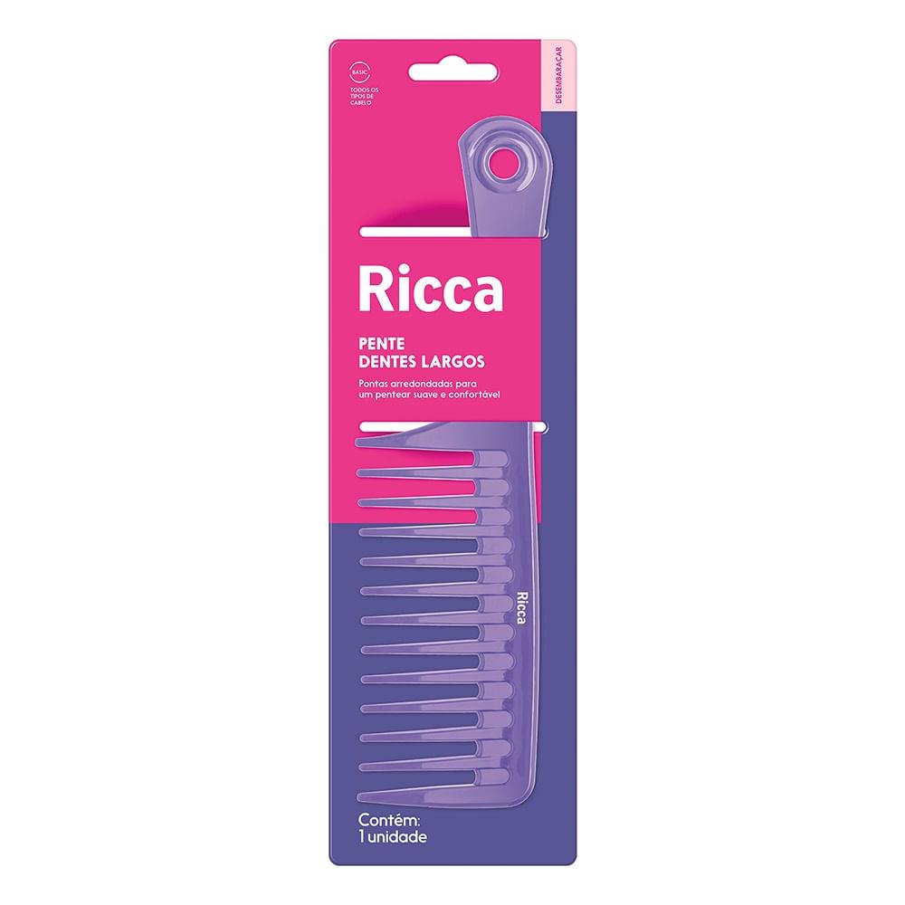 Pente Ricca Basic Dentes Largos - 1