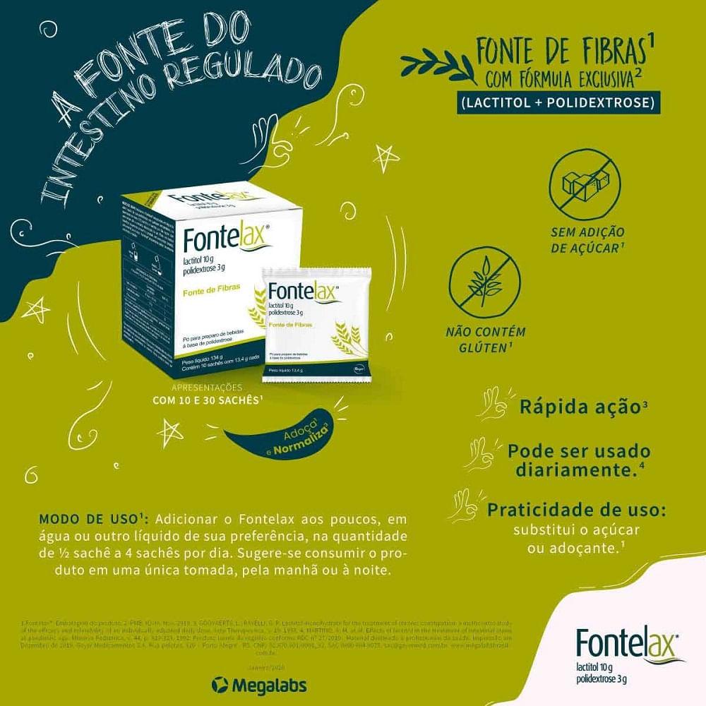 Fontelax 10 Sachês - 1